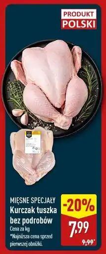 ALDI Mięsne Specjały Kurczak tuszka bez podrobów oferta
