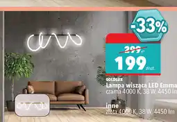 Biedronka GOLDLUX Lampa wisząca LED Emma oferta