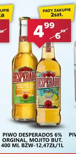 Spiżarnia Smakosza Piwo desperados 6% piwo orginal, mojito but. oferta