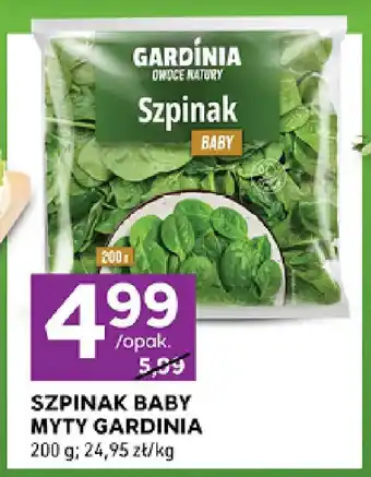 Szpinak baby myty gardinia
