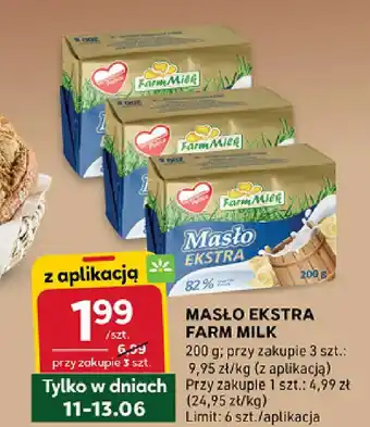 Masło ekstra farm milk