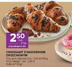 Stokrotka Croissant z nadzieniem orzechowym oferta