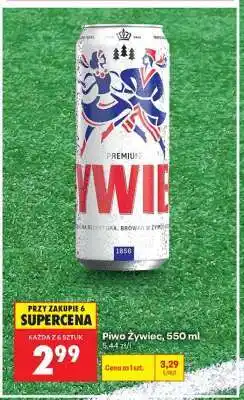 Biedronka Piwo Żywiec, 550 ml oferta
