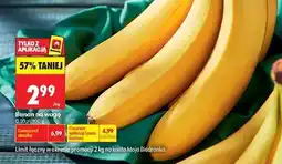 Biedronka Banan na wagę oferta