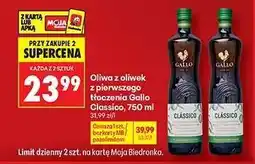 Biedronka Oliwa z oliwek z pierwszego tłoczenia Gallo Classico, 750 ml oferta