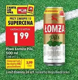 Biedronka Łomża Pils oferta