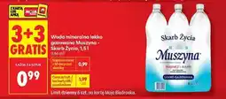 Biedronka Woda mineralna lekko gazowana Muszyna Skarb Życia, 1,5 l oferta