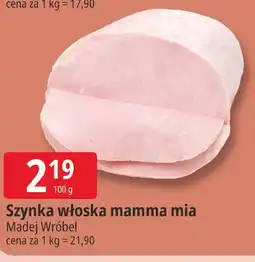 E.Leclerc Szynka włoska mamma mia Madej Wróbel oferta