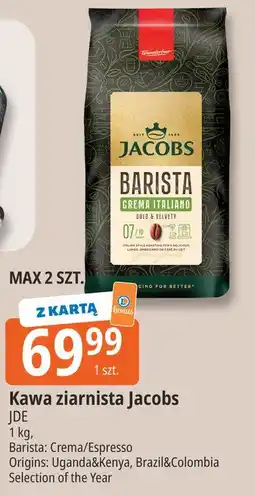 E.Leclerc Kawa ziarnista Jacobs Barista oferta