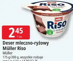 E.Leclerc Deser mleczno-ryżowy Müller Riso oferta