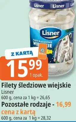 E.Leclerc Filety śledziowe wiejskie Lisner oferta