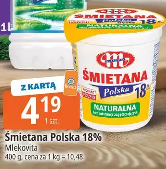 E.Leclerc Śmietana Polska 18% Mlekovita oferta