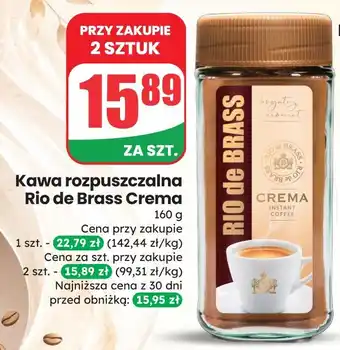Dino Kawa rozpuszczalna Rio de Brass Crema oferta