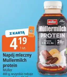 E.Leclerc Napój mleczny Mullermilch protein Müller oferta