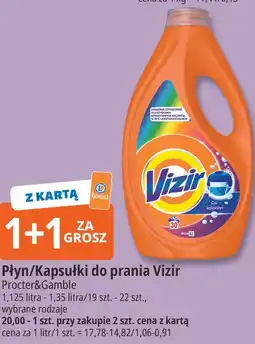 E.Leclerc Płyn/Kapsułki do prania Vizir oferta