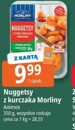 E.Leclerc Nuggetsy z kurczaka Morliny Animex oferta