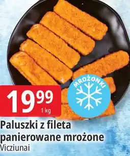 E.Leclerc Paluszki z fileta panierowane mrożone Vicziunai oferta