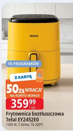 E.Leclerc Frytownica beztłuszczowa Tefal EY2452E0 oferta