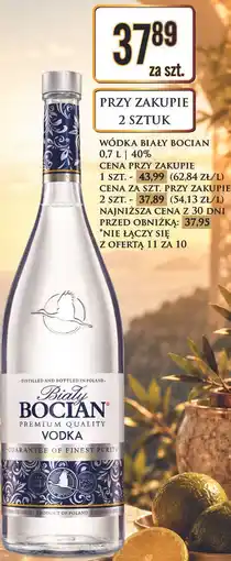 Dino WÓDKA BIAŁY BOCIAN oferta