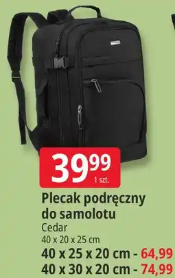 E.Leclerc Plecak podręczny do samolotu Cedar oferta
