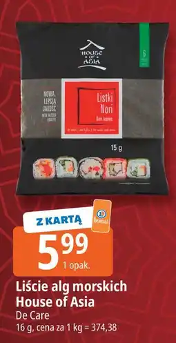 E.Leclerc Liście alg morskich House of Asia oferta