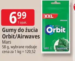 E.Leclerc Gumy do żucia Orbit/Airwaves oferta