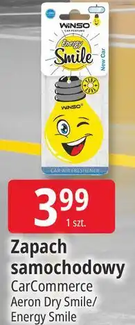 E.Leclerc Zapach samochodowy Aeron Dry Smile/ Energy Smile oferta
