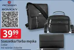 E.Leclerc Szaszetka/Torba męska Cedar oferta