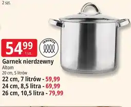 E.Leclerc Garnek nierdzewny Altom oferta