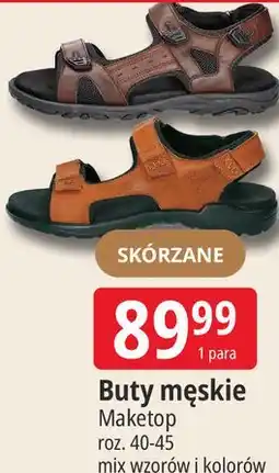 E.Leclerc Buty męskie Maketop oferta