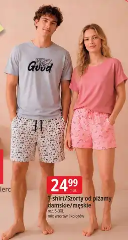 E.Leclerc T-shirt/Szorty od piżamy damskie/męskie oferta