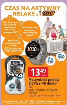 E.Leclerc Maszynki do golenia BiC Flex 4/Hybrid 3 oferta