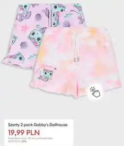Sinsay Szorty 2-pak Gabby's Dollhouse oferta