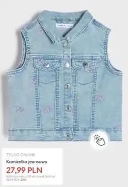 Sinsay Kamizelka jeansowa Sinsay Baby oferta