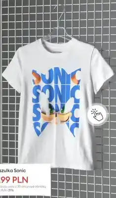 Sinsay Koszulka Sonic oferta