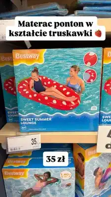 Dealz Materac dmuchany Bestway Sweet Summer Lounge oferta