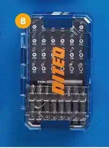 Biedronka Uchwyt z nasadkami i bitami NITEO 37-pak oferta
