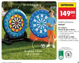 Biedronka Nadmuchiwana tarcza do gry w darta Go Active oferta
