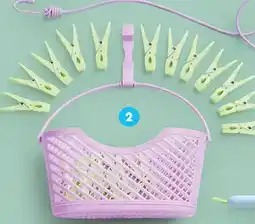 Biedronka Zestaw 25 klamerek w koszyczku Smukee oferta