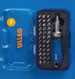 Biedronka Wkrętak grzechotkowy z bitami NITEO 38-pak oferta