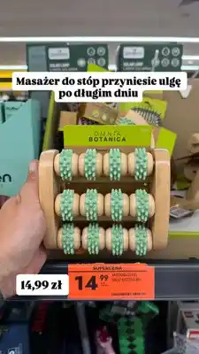 Biedronka Masażer do stóp Omnia Botanica oferta