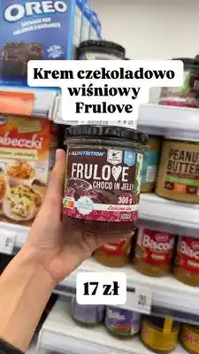 Dealz Krem czekoladowo-wiśniowy Allnutrition Frulove Choco in Jelly oferta