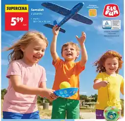 Biedronka Samolot z pianki Elefun oferta