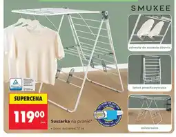 Biedronka Suszarka na pranie Smukee 17 m oferta