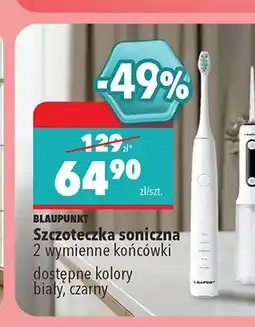 Biedronka Szczoteczka soniczna do zębów Blaupunkt 2 wymienne końcówki oferta