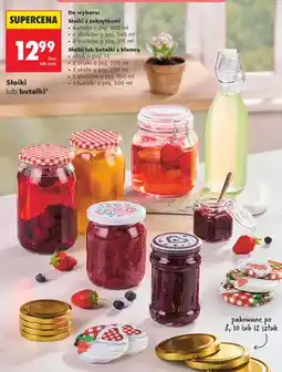 Biedronka Słoiki z zakrętkami 4-pak oferta