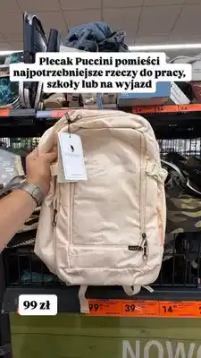 Biedronka Plecak turystyczny Puccini oferta