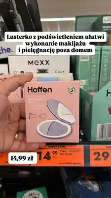 Biedronka Kompaktowe lusterko LED Hoffen oferta