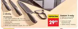 Biedronka Zestaw 3 noży z akcesoriami Ambition oferta