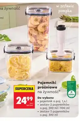 Biedronka Pojemnik próżniowy na żywność Smukee oferta